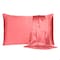 Homeroots 20 x 26 in. Coral Dreamy Silky Satin Standard Size Pillowcases 387863 - alternate 5